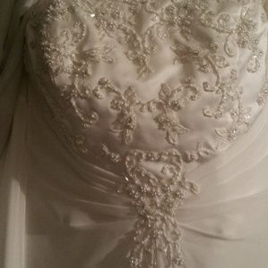 David's Bridal Plus size Wedding Dress